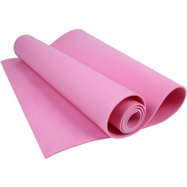 (Pink) 4Mm Pilates Yoga Mat Non Slip Exercise Pad Home Gym Fitness