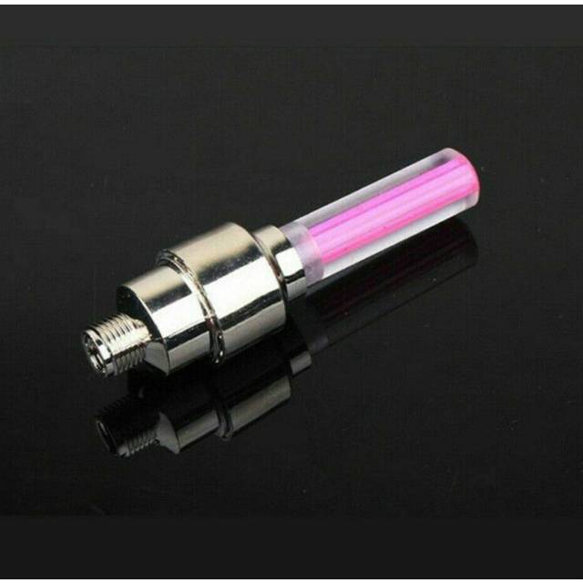 (a-2pcs red) 2Pcs Mini Bike Light With No Battery Mountain Road Bike Bicycle Warning Lights LED Tyre Tire Valve Caps Wheel Spokes LED Light