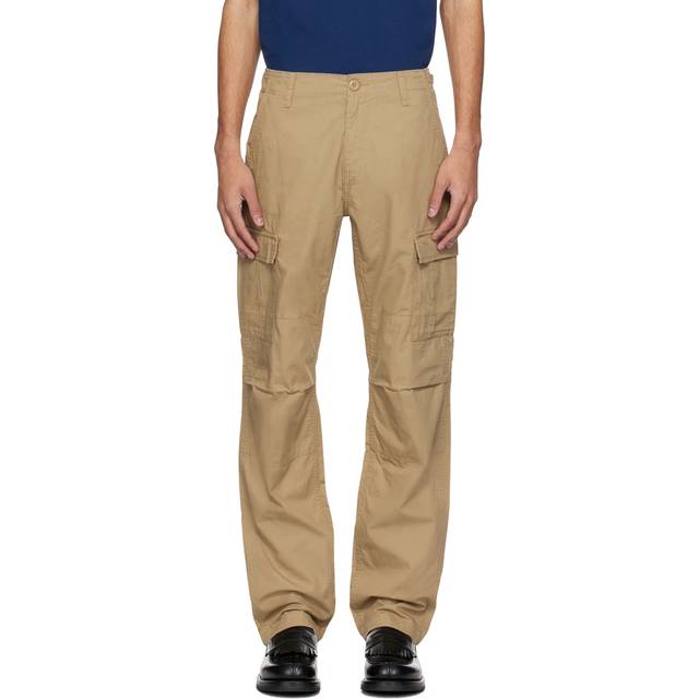 Carhartt Work In Progress Beige Aviation Cargo Pants - 8Y Leather - WAIST US 31