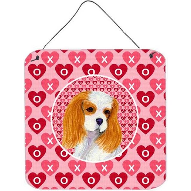 Cavalier Spaniel Aluminium Metal Wall Or Door Hanging Prints
