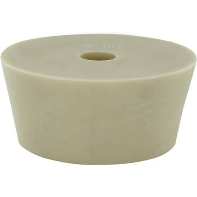 Home Brew Ohio Drilled Rubber Stopper 10.5  Cream