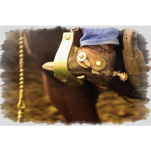 Cowboy Boot Poster Print by Carson Ganci, 34 x 22 - Large