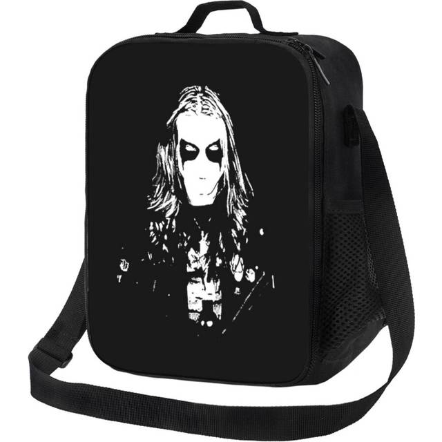 Kids Lunch Bag Mayhem Black Metal Dead Per Yngve Ohlin Insulated Tote Box for Girls Boys Back to School