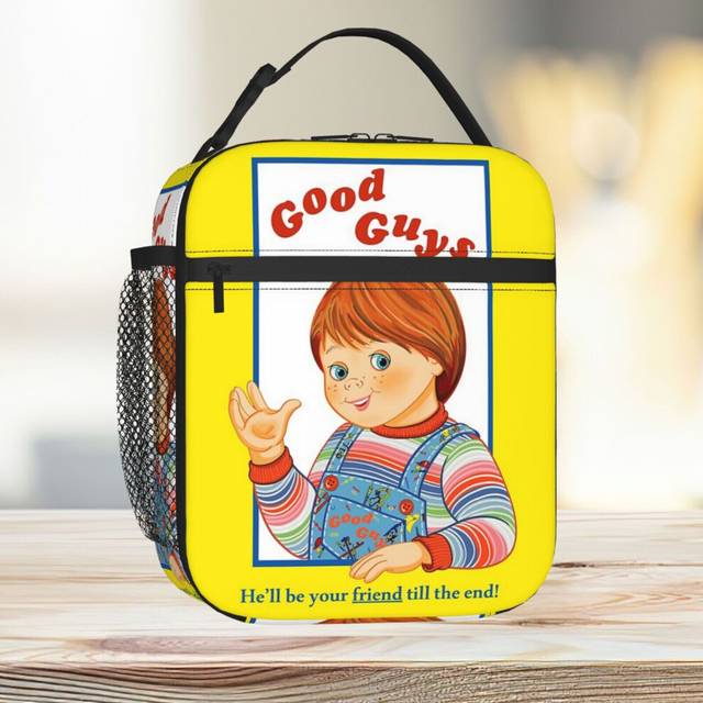 Lunch Bag Child's Play - Good Guys - Chucky Tote Insulated Cooler Kids School Travel