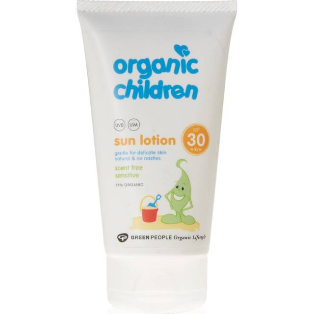 Green People Organic Children Scent Free Sun Cream SPF30 - size 150ml | Healf - Multicolor