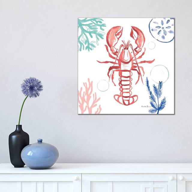 Coastal Jewels VI Coral Cove (45.72 cm H x 45.72 cm W x 1.91 cm D)