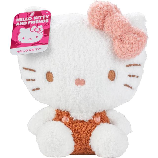 "Hello Kitty and Friends 8"""" Velveteen Plush - Officially Licensed Sanrio - Cute Soft Doll Stuffed Animal Toy Figure - Valentine's Day & Easter Basket"