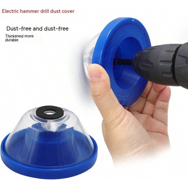 SHEIN Dust-Proof Cover, Drill Dust Collector, Fit For Drilling And Decoration To Avoid Dust Scattering