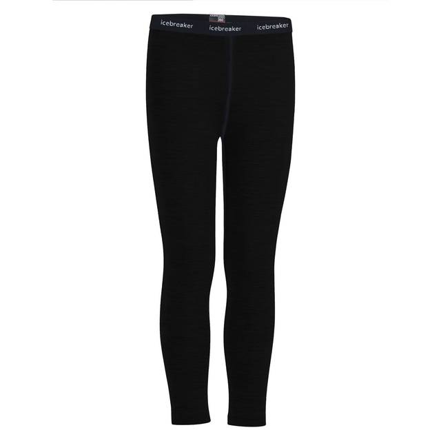 Icebreaker - Kids 260 Tech Leggings - Merino base layer size 2, black