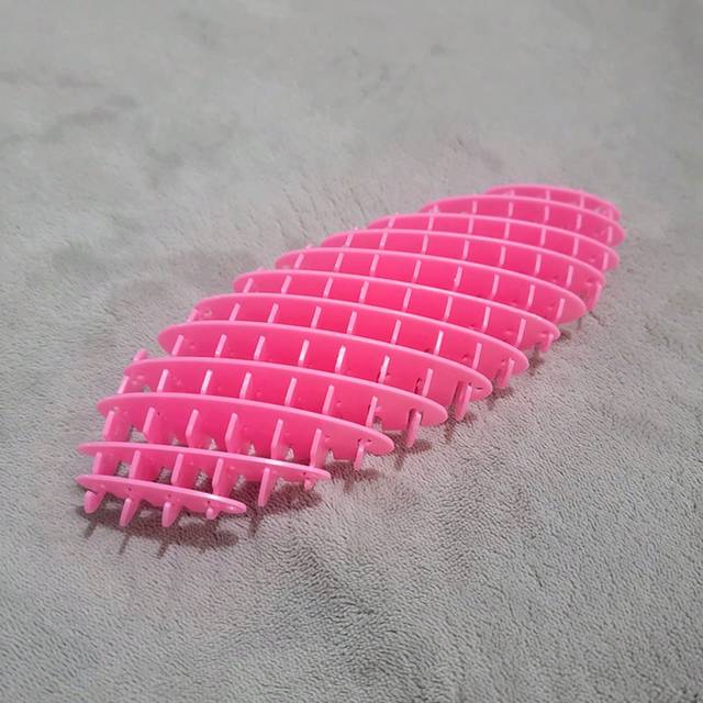 SHEIN 1pc Design Fidget Gadget Magic Worm 3D Print Anti-Stress Deformation Of The Retractable Mesh ADHD Stress Relief Elastic Toy For Adult Fidget Toys, Fid