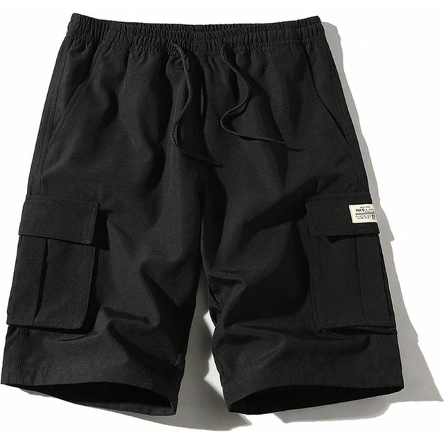 SHEIN Boys&#39; Loose Fit Casual Thin Shorts, Fashionable Utility Shorts, Summer