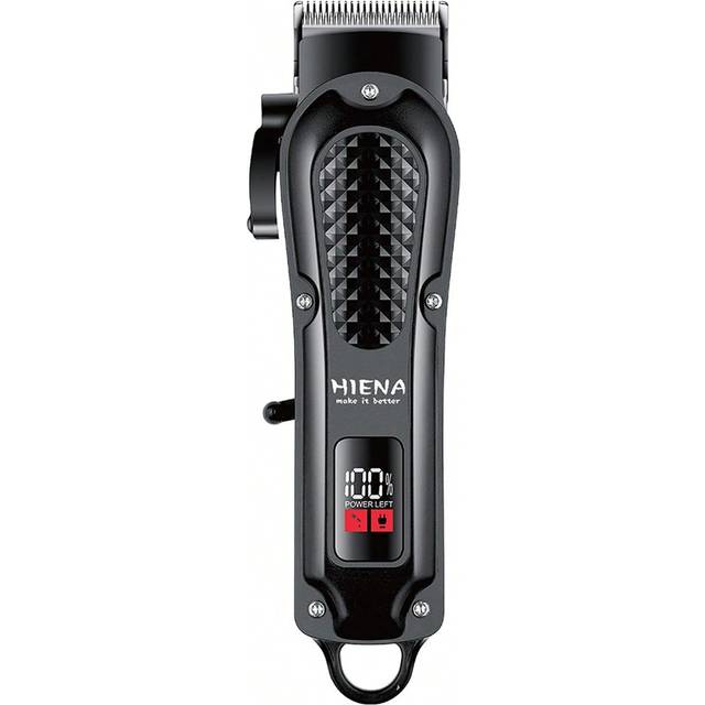 Herr Hårklippare , Elektrusk Hårklippare Trimmer med LED-display , Hår klippning Maskin , Professionell Sladdlös Hårtrimmer För män , Farsdag Presente - Svart