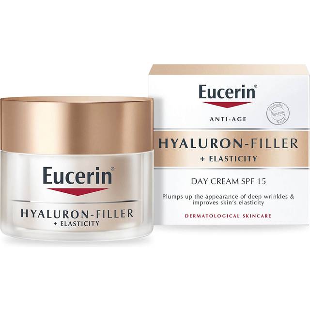 Eucerin Hyaluron-Filler Elasticity Day Cream SPF15 50ml - Anti-Ageing - with Hyaluronic Acid - Face the Future