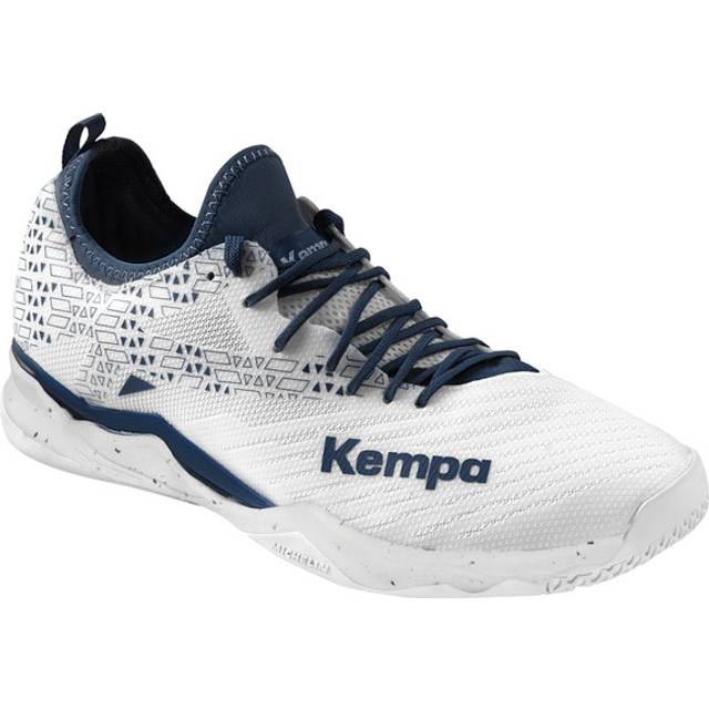 Kempa Unisex Wing Lite 2.0 Game Changer handskar, sportskor, sneakers, Vit marin, 44 EU