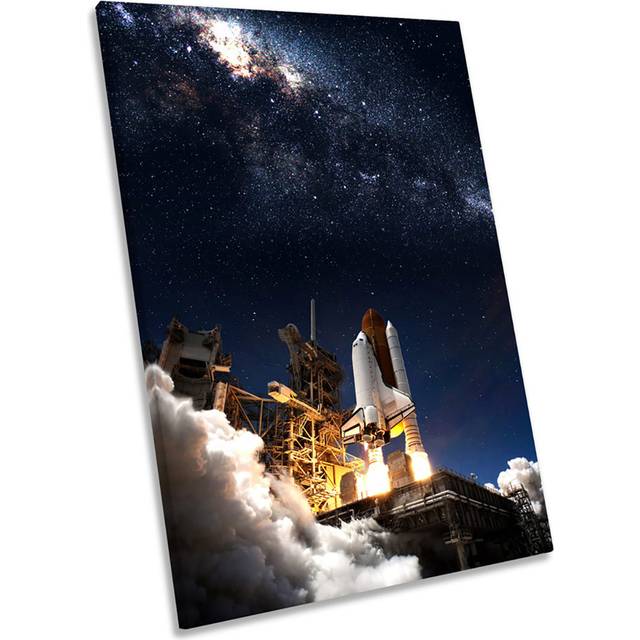 Space Shuttle Launch Pad - Wrapped Canvas Photograph (45.7cm H x 30.5cm W)