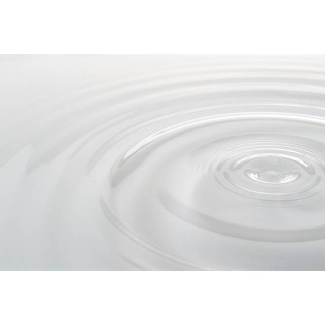 White drop (30cm H x 46cm W x 3.8cm D)