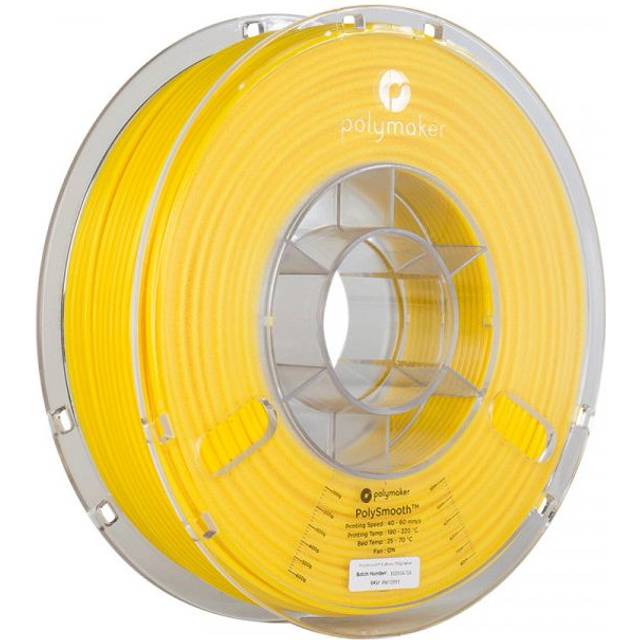 $$ Polymaker PVB filament | Gul | 2,85mm | 0,75kg | PolySmooth