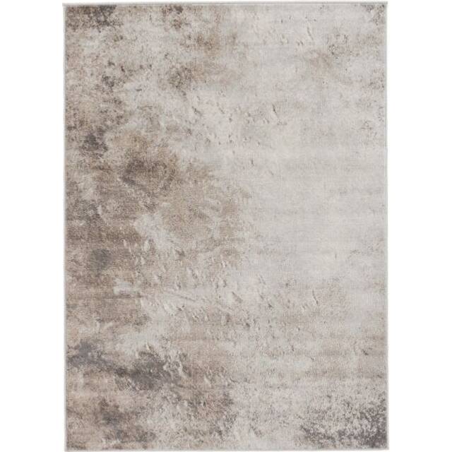 The Rugs Montana Abstract Design In Brown & Cream 120X170Cm Living Room Rug, Brown