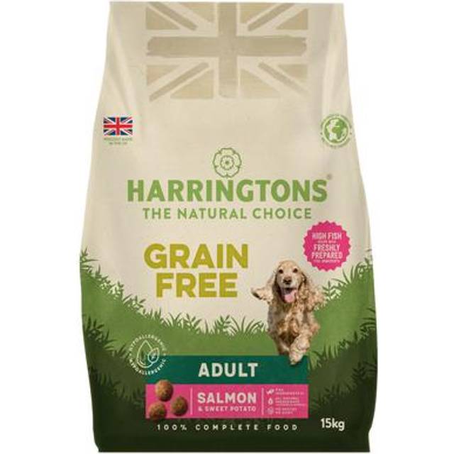 Harringtons Dog Grain Free Salmon - 15KG