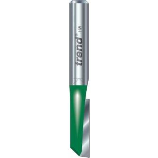 Trend CRAFTPRO Single Flute Router Cutter 6.3mm 12.7mm 1/4"