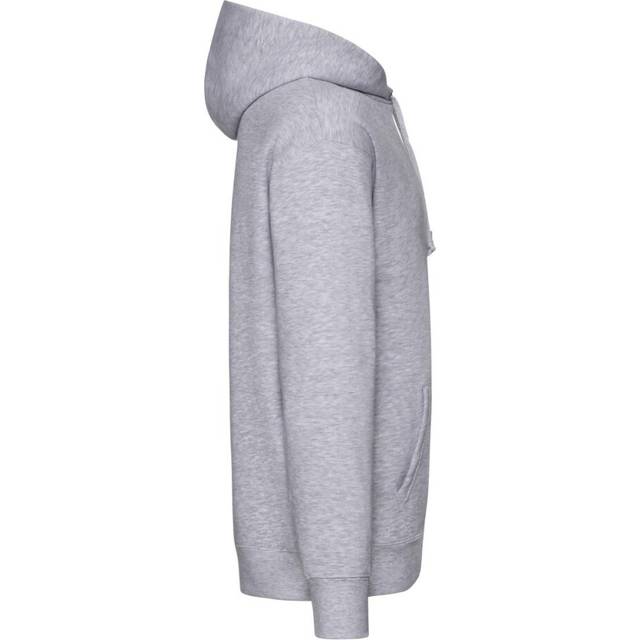 (L, Heather Grey) Fruit of the Loom Mens R Hoodie