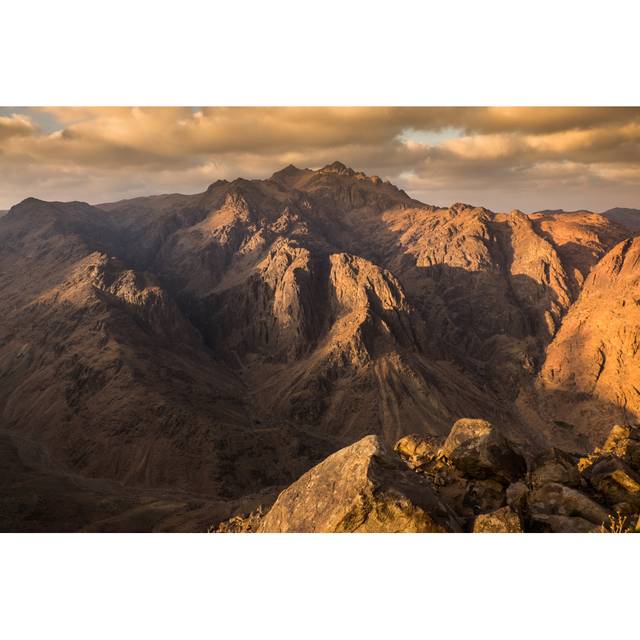 Mount Sinai Egypt - Wrapped Canvas Photograph (81cm H x 122cm W x 3.8cm D)