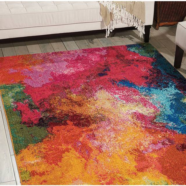 Bourgeois Multi-coloured Area Rug (Rectangle 239cm x 320cm)