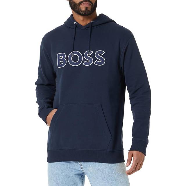 BOSS Herr Welogox Jersey, Dark Blue404, XXL