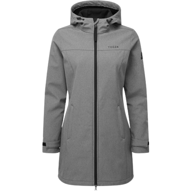 Keld Womens Softshell Long Jacket - Dark Grey - 18