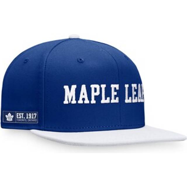 Fanatics - NHL Blå snapback Keps - Toronto Maple Leafs Iconic Color Blocked Cobalt/White Snapback @ Hatstore