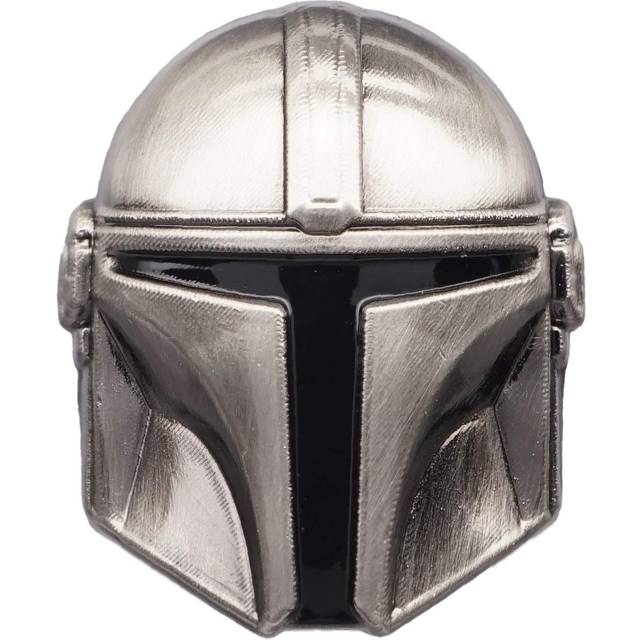 Star Wars 819799 Star Wars the Mandalorian Helmet Pewter Lapel Pin