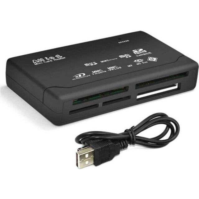 All In One Card Reader  SD Card Reader Adapter Support TF CF SD Mini SD SDHC MMC MS XD