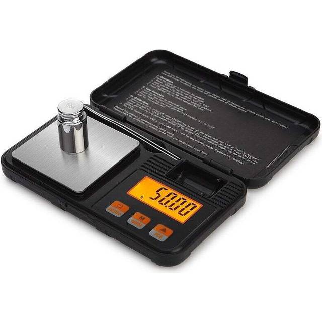 Kitchen Scales High Precision Professional Digital Milligram 200G / 0.01G Portable Jewellery Mini Baking With Tool Box Carat