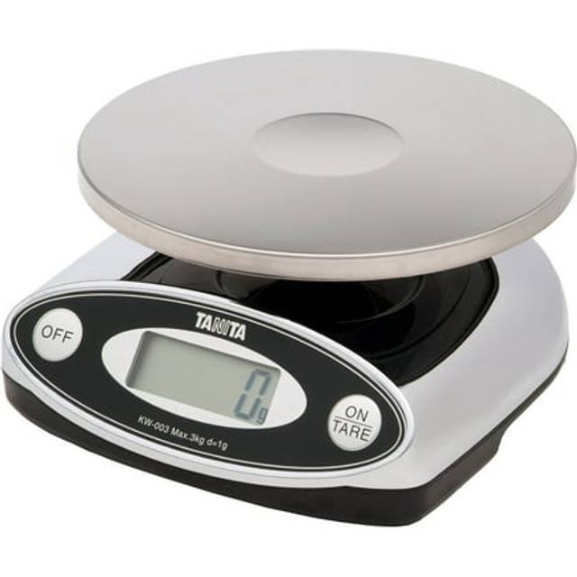 Tanita Cooking Scale Kitchen Scale Commercial Waterproof 3kg 1g Units Chrome CR For use KW-003 non-trade