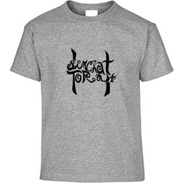 (Grey, Medium / 3T / 2-3 YO) Simchat Torah Jewish Holiday Sukkot Festival Kids Boys Girls T Shirt Tee Top