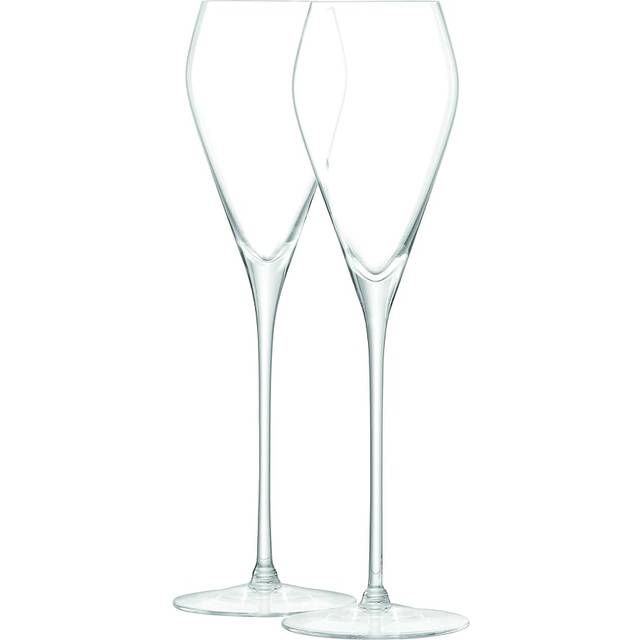 LSA International Wine Collection Prosecco Glass, Set of 2, 250ml, Clear