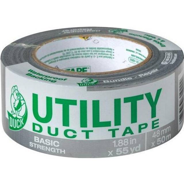 Duck Brand 1.88 in. x 55 yd. Silver Utility Duct Tape