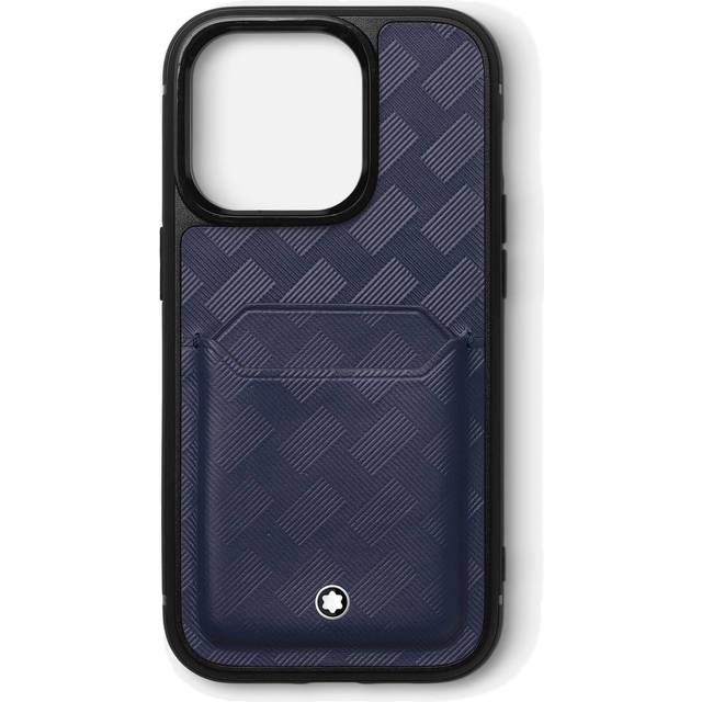 Montblanc Extreme 3.0 Hard Phone Case for Apple iPhone 15 Pro with 2cc Ink Blue