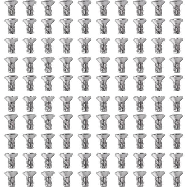 M3 x 6mm Flat Head Countersunk Bolts Machine Screws 100pcs