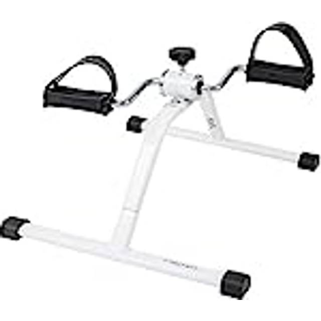 TechFit PED1 Träningspedal, Mini hemmaträningscykel, enkel arm- och benträning maskin, lämplig för lätt återhämtning