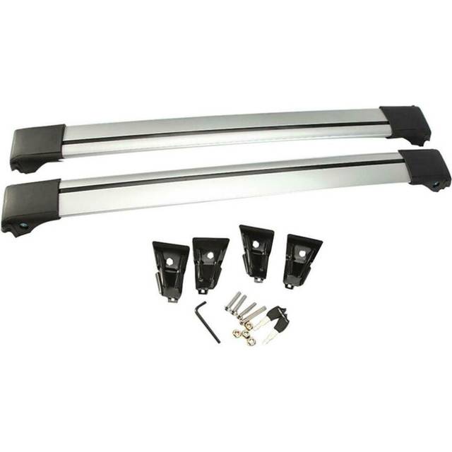 2X Car 99-105CM Cargo Luggage Kayak Roof Rack Cross Bars For Dodge Journey Renault Koleos Touareg Touran ...