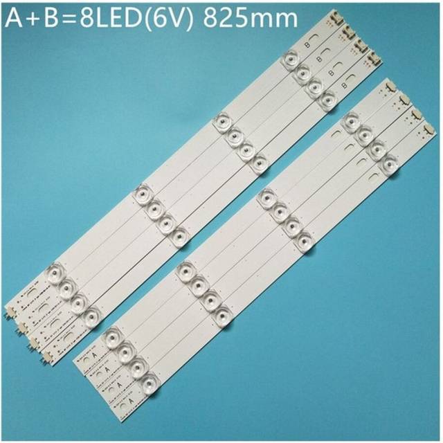 "(a-8PCS) TV Backlight Strip For LG 42LB552V 42LB552U 42"" inchs LED Strips Kit Backlight Bars For LG 42LB552U-ZA 42LB552V-ZA Lamps Bands"