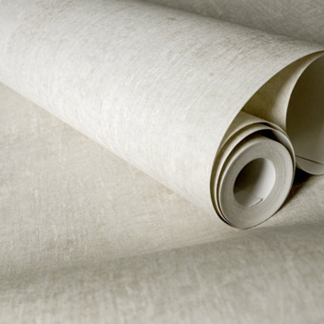 Galerie Crafted Plain Texture Beige Wallpaper 64988, Cream