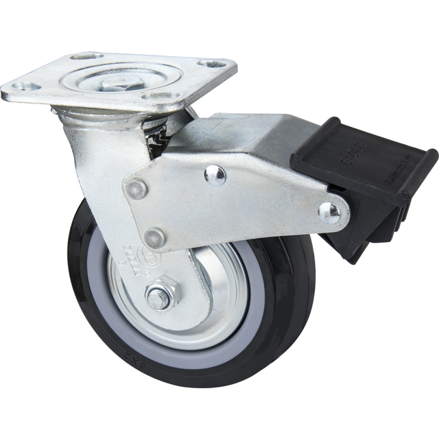 Kupo KC-150 150mm hjul med broms, set om tre