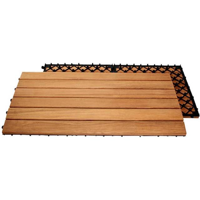Trall Teak Deltaplattan 30×60 Typ D Höger