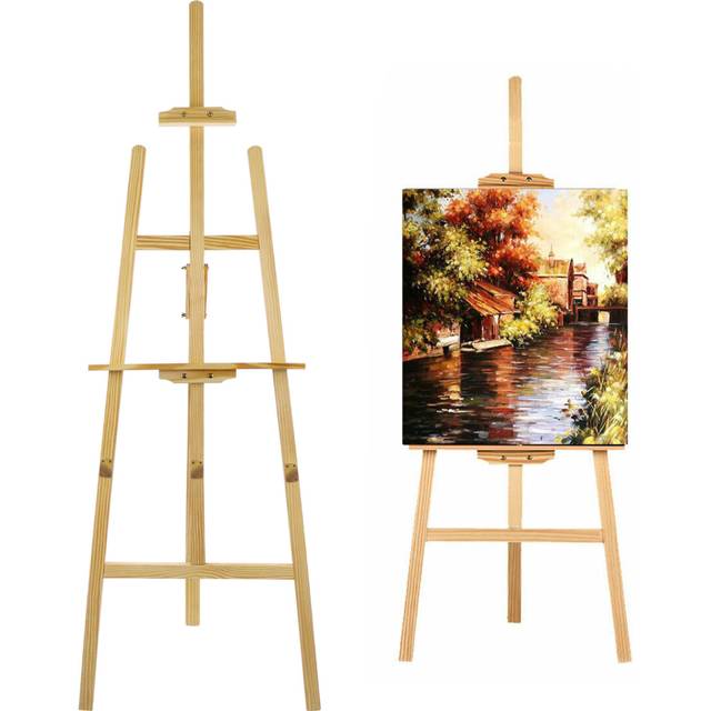 (1.75m/69inch) Easel Stand for Painting, Easel Stand for Wedding, Kids Easel, Easels for Display,Art Stand, Canvas Stand for Painting, Wooden Easel Dr