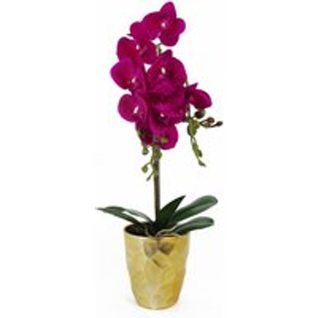 125cm Leaf Design UK Realistic Artificial Olive Tree in Black Plastic Pot