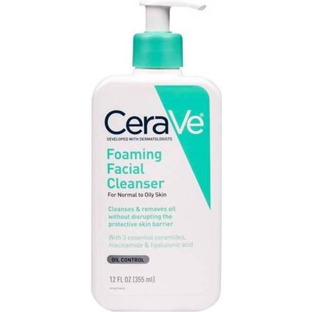CeraVe Foaming Facial Cleanser For Normal to Oily Skin 12 fl oz