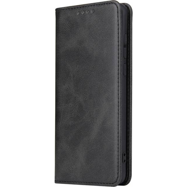 Wallet PU Leather Phone Case for Huawei P40 Simple Solid Color Magnetic Absorption