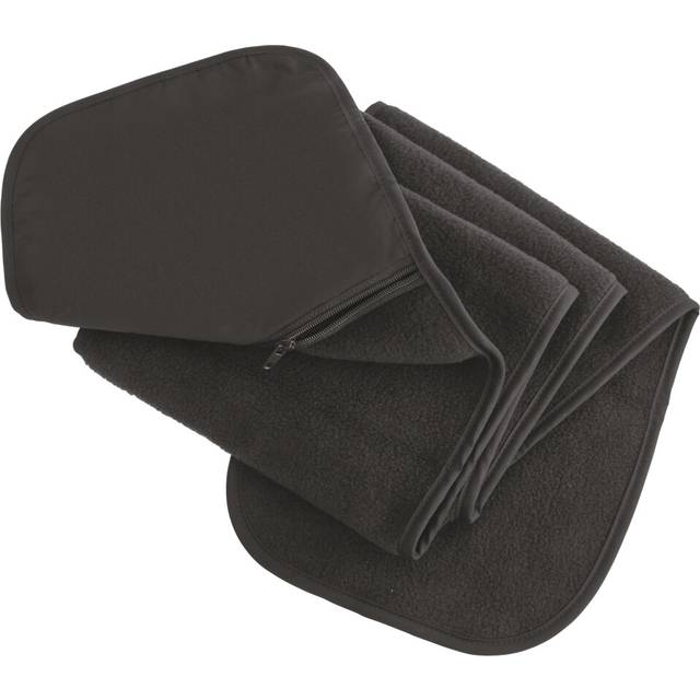(One Size, Grey) Result Active Anti-Pilling Fleece Winter Scarf With Zip Pocket
